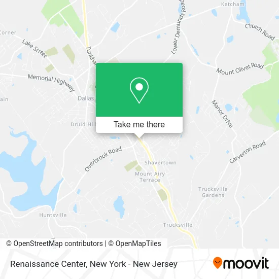 Renaissance Center map