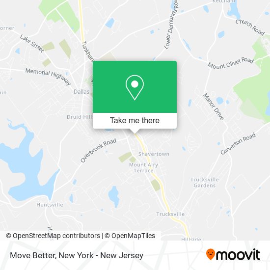 Move Better map