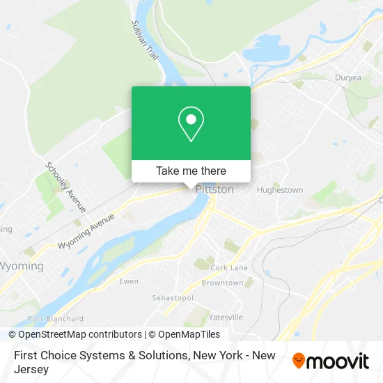 First Choice Systems & Solutions map