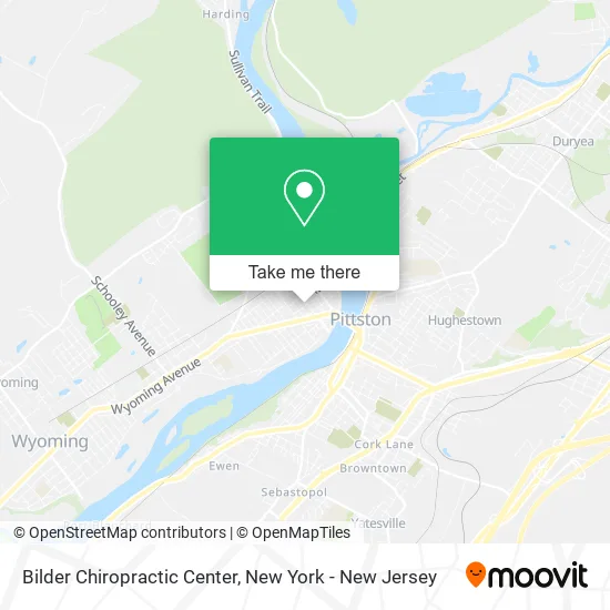 Bilder Chiropractic Center map