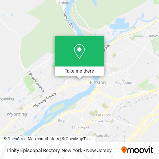 Trinity Episcopal Rectory map