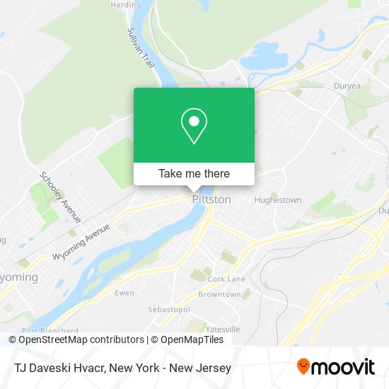 TJ Daveski Hvacr map