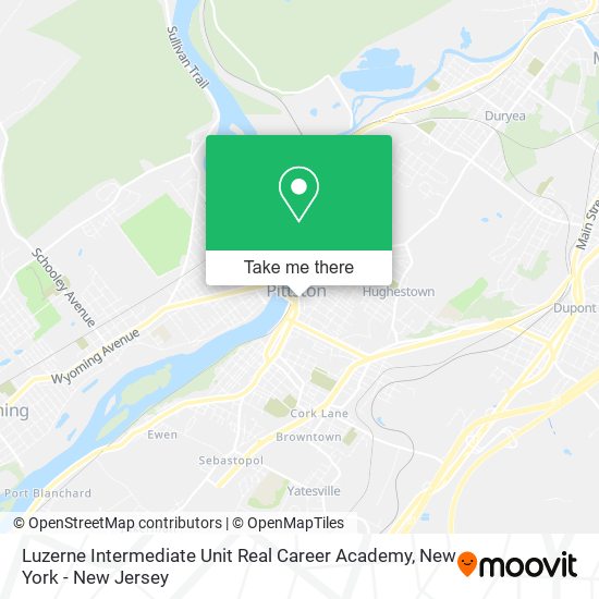 Luzerne Intermediate Unit Real Career Academy map
