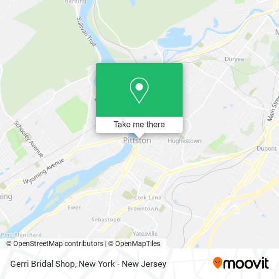 Gerri Bridal Shop map