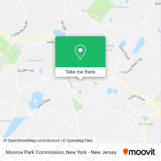 Mapa de Monroe Park Commission