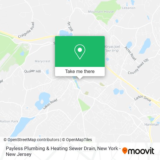 Mapa de Payless Plumbing & Heating Sewer Drain