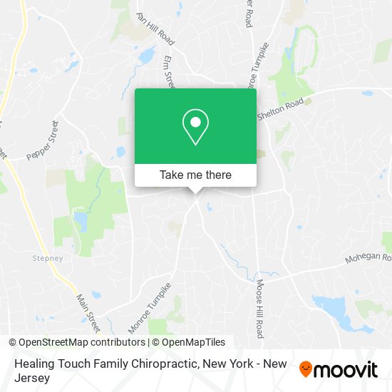 Mapa de Healing Touch Family Chiropractic