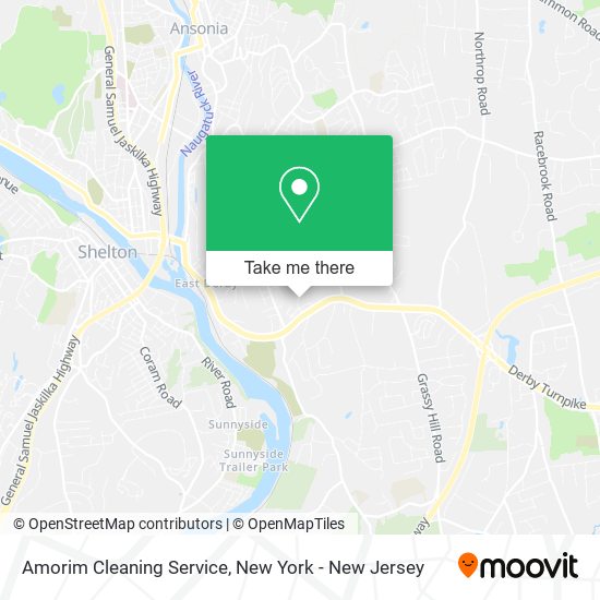 Amorim Cleaning Service map