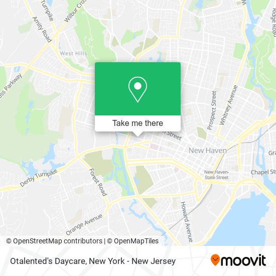Mapa de Otalented's Daycare