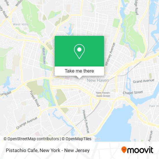 Mapa de Pistachio Cafe