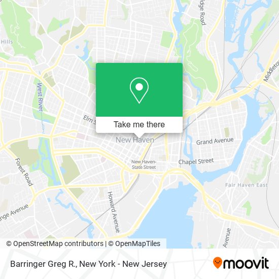 Mapa de Barringer Greg R.