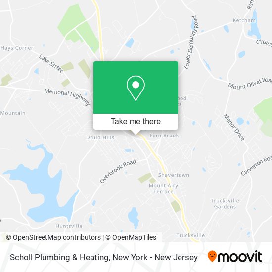 Scholl Plumbing & Heating map