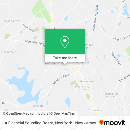 Mapa de A Financial Sounding Board