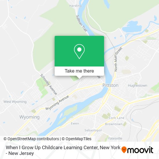 When I Grow Up Childcare Learning Center map