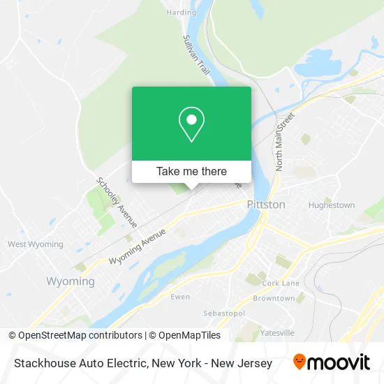 Stackhouse Auto Electric map