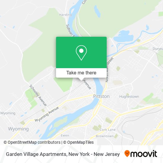 Garden Village Apartments map