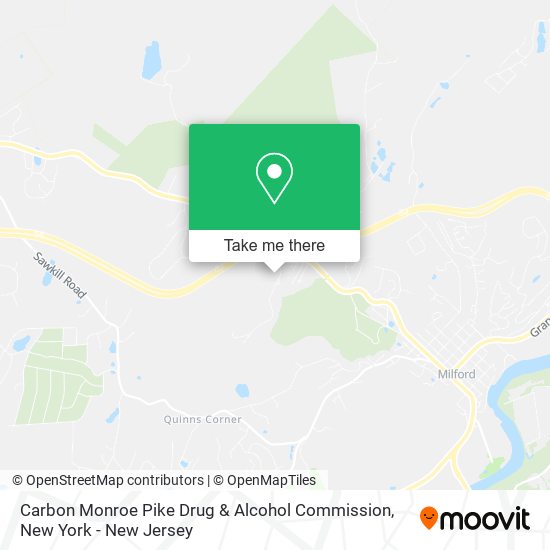 Mapa de Carbon Monroe Pike Drug & Alcohol Commission
