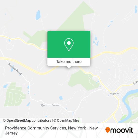 Providence Community Services map