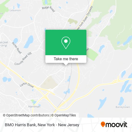Mapa de BMO Harris Bank