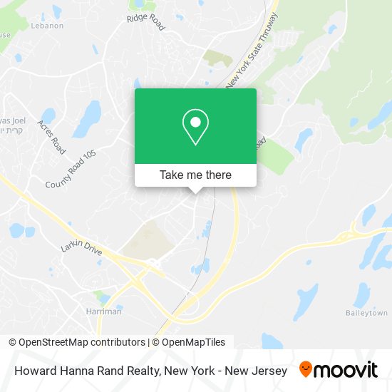 Mapa de Howard Hanna Rand Realty