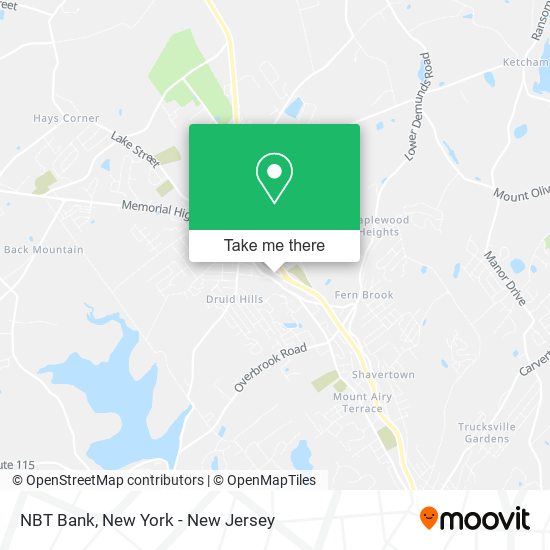 NBT Bank map