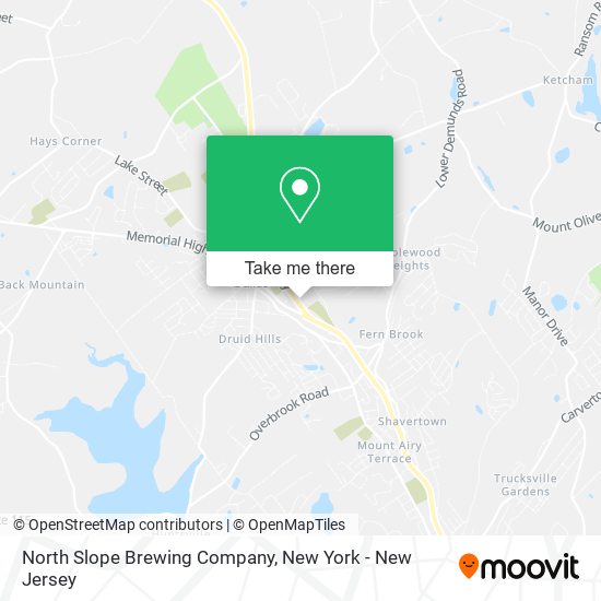 North Slope Brewing Company map