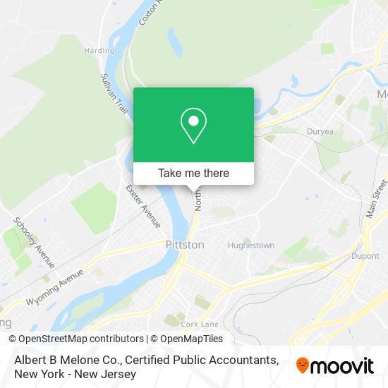 Mapa de Albert B Melone Co., Certified Public Accountants