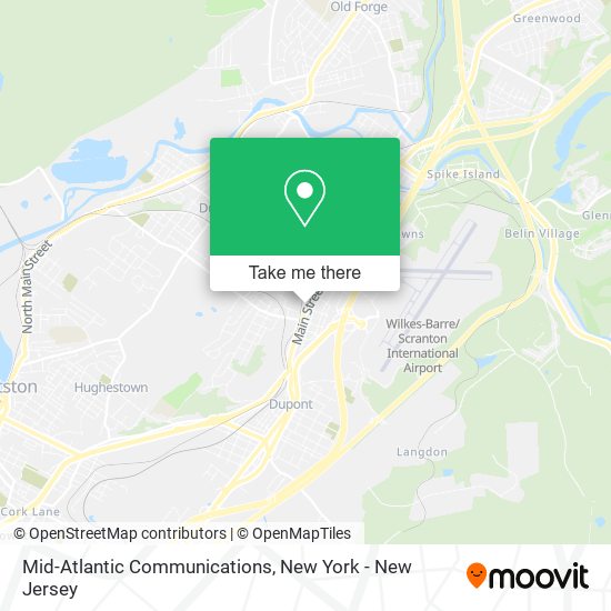 Mid-Atlantic Communications map