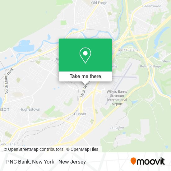 PNC Bank map