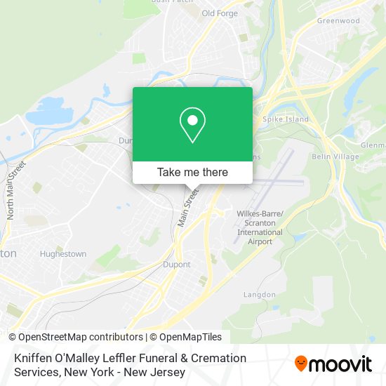 Kniffen O'Malley Leffler Funeral & Cremation Services map