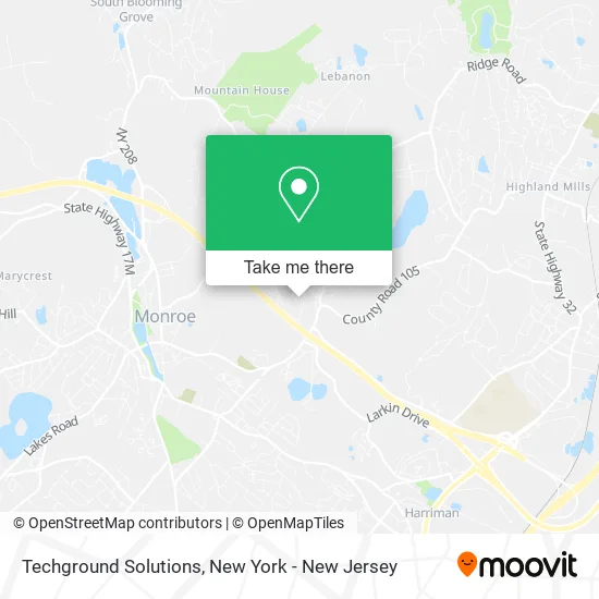 Techground Solutions map