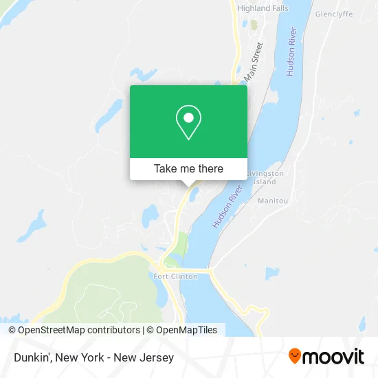 Dunkin' map