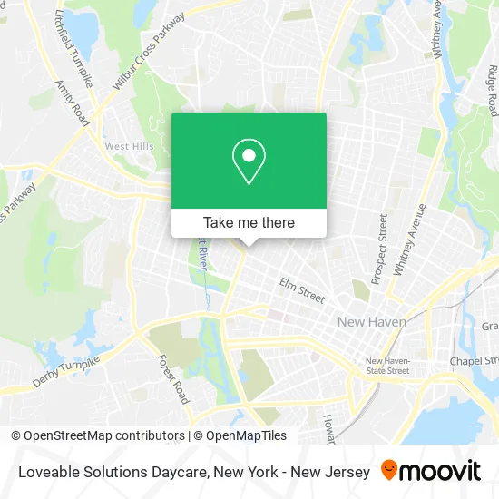 Loveable Solutions Daycare map