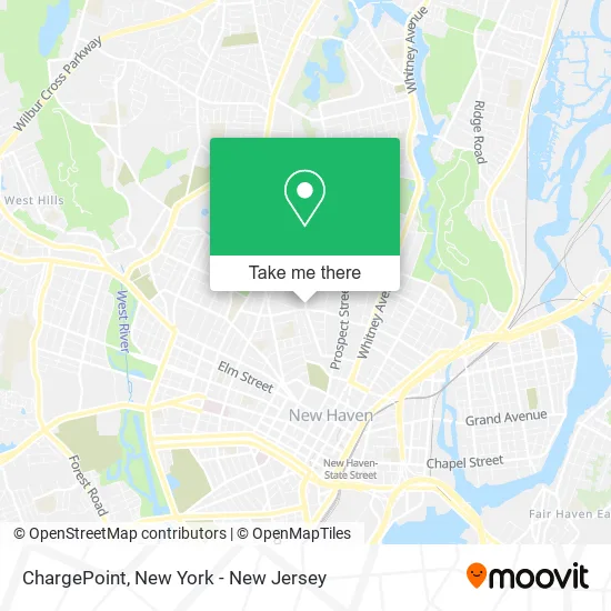ChargePoint map