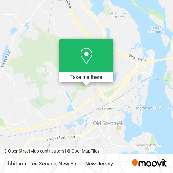 Ibbitson Tree Service map