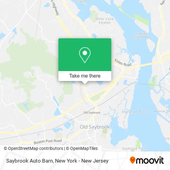 Saybrook Auto Barn map