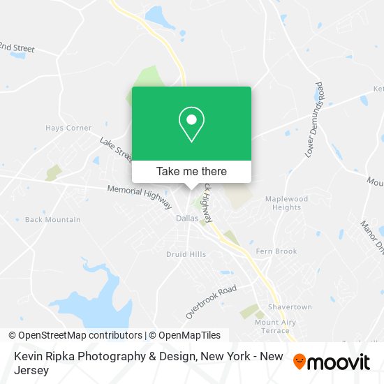 Mapa de Kevin Ripka Photography & Design