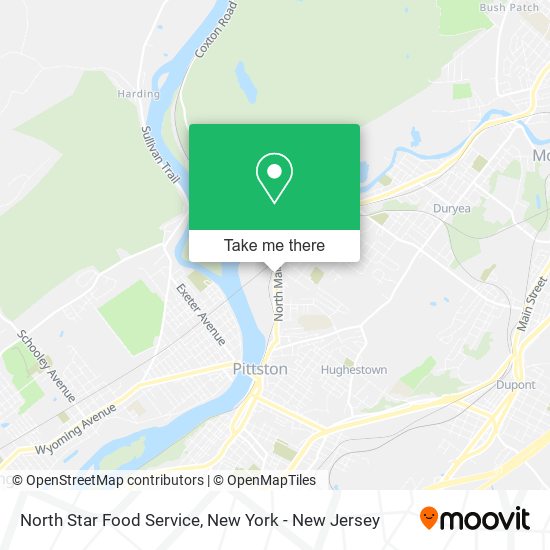 Mapa de North Star Food Service