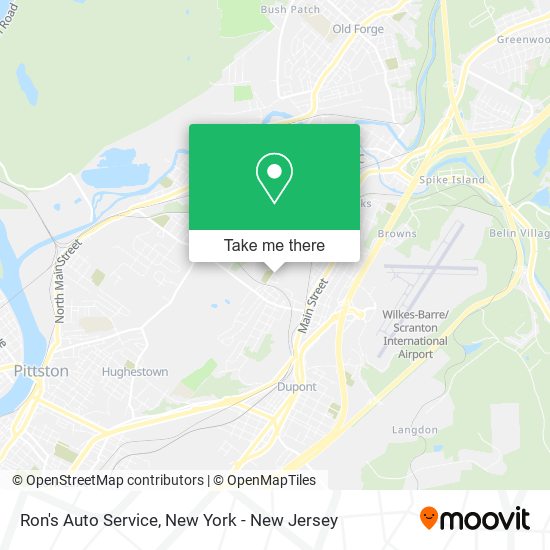 Mapa de Ron's Auto Service