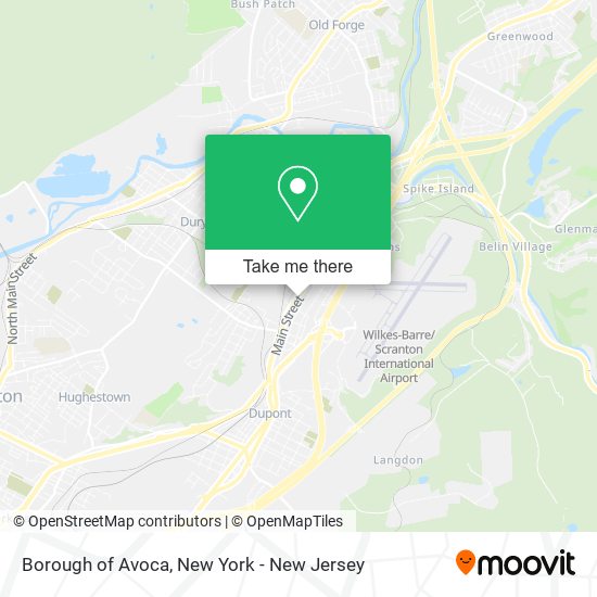 Borough of Avoca map