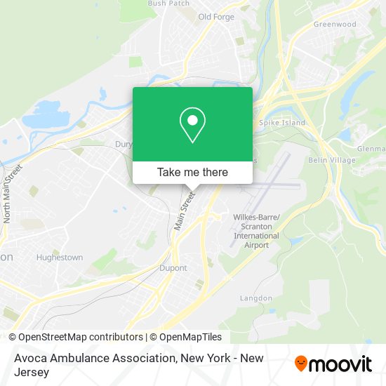 Mapa de Avoca Ambulance Association