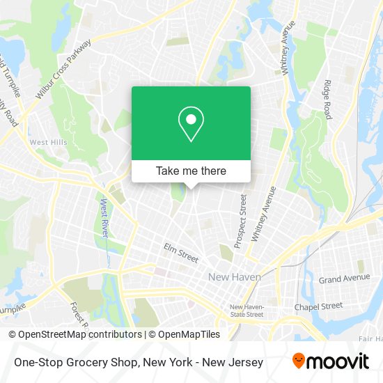 Mapa de One-Stop Grocery Shop