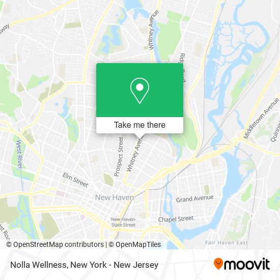 Nolla Wellness map