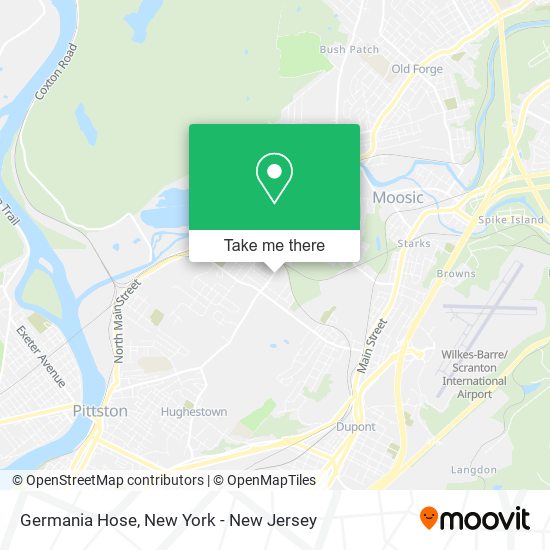 Mapa de Germania Hose