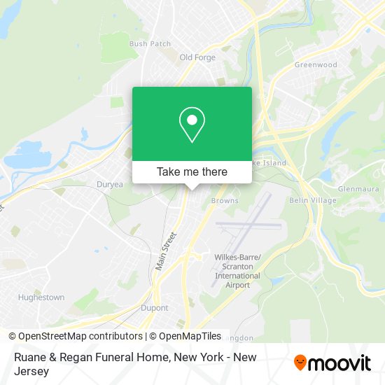 Mapa de Ruane & Regan Funeral Home