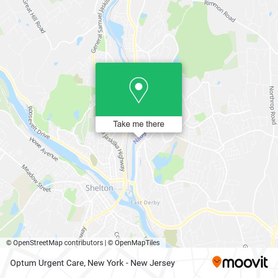 Mapa de Optum Urgent Care