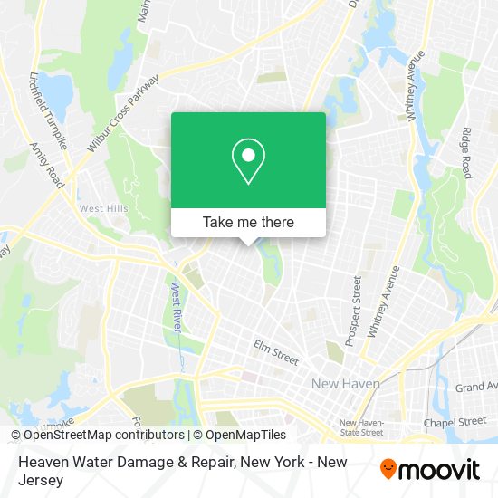 Mapa de Heaven Water Damage & Repair