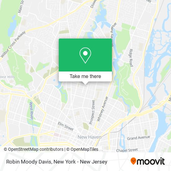 Robin Moody Davis map