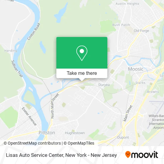 Lisas Auto Service Center map