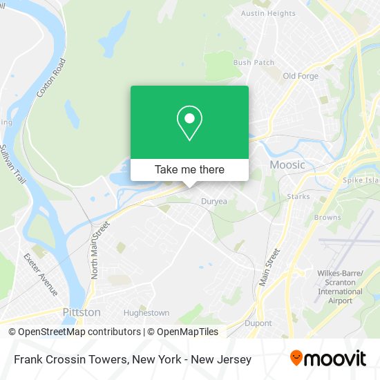 Mapa de Frank Crossin Towers